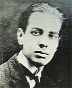 Jorge Luis Borges en su juventud