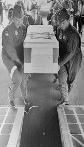 The Munich Olympics in 1972 were marred by terrorism. (Source: AP)