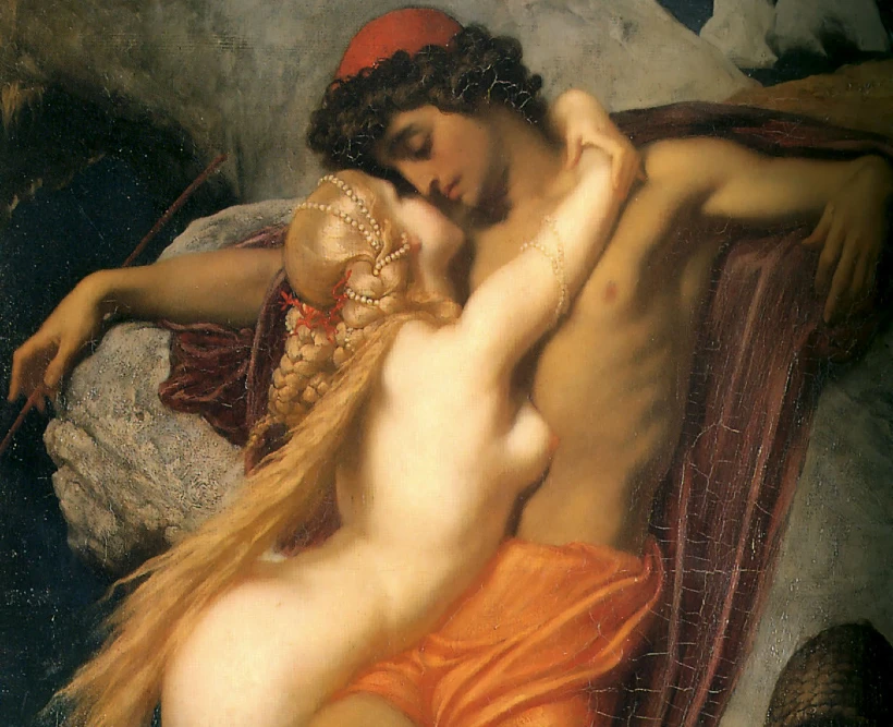 Odisea, ''El Pescador y la Sirena'', de Lord Frederick Leigthon Odisea, ''El Pescador y la Sirena'', de Lord Frederick Leigthon